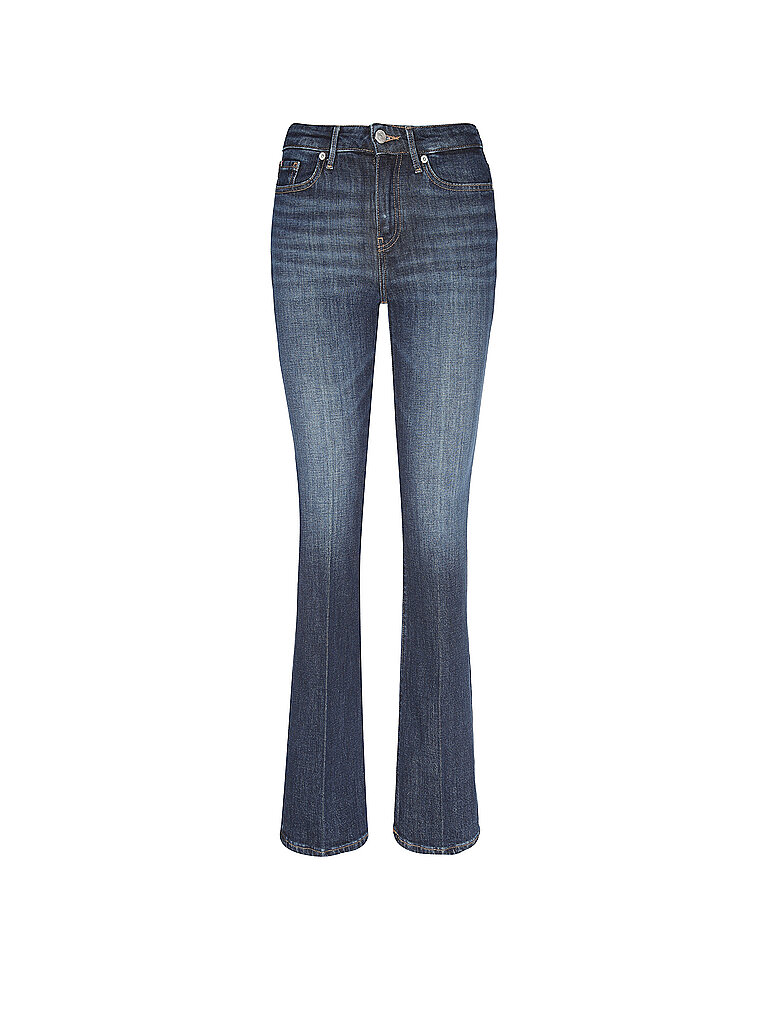 Weite Jeans TOMMY HILFIGER "DNM NEW DOREEN 70'S WIDE LEG HW", Damen, Gr. 27, Länge 32, new doreen, Denim/Jeans, Obermaterial: 100% Baumwolle, unifarben, lässig geschnitten lang, Jeans, Baumwolle, lässig geschnitten, wide fit, high waist 3
